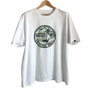 Vans Short Sleeve Men's XL Skater or Surfer Shirt, Off The Wall Skateboarding